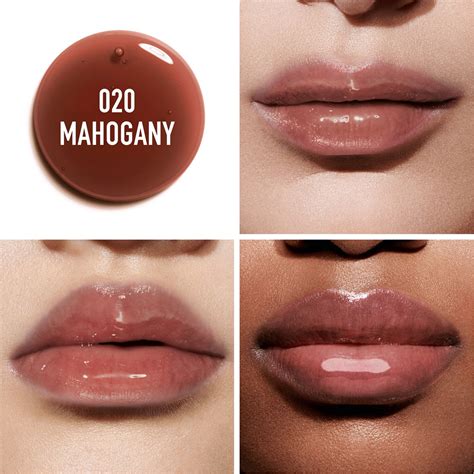 dior lip glow oil mahagony|Dior Lip Oil universal clear.